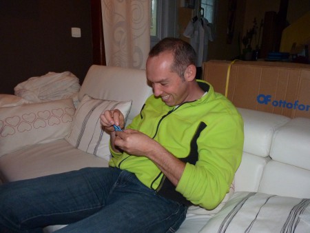 la déco du mariage... vive les noeuds!